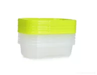 5 ks dóza na potraviny GREENBOX 300 ml, z odolného plastu