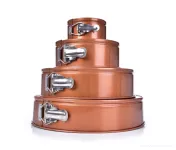 DORTOVÁ ROZKLÁDACÍ forma ø 17 cm BIOPAN® GOLD výška 6,5 cm
