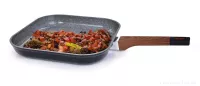 Pánev GRILOVACÍ 26 x 26 cm BIOPAN® WOODOO objem 1800 ml