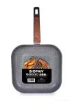 Pánev GRILOVACÍ 26 x 26 cm BIOPAN® WOODOO objem 1800 ml
