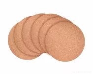 6 ks KORKOVÉ PODTÁCKY průměr 9,5 cm, GoEco®