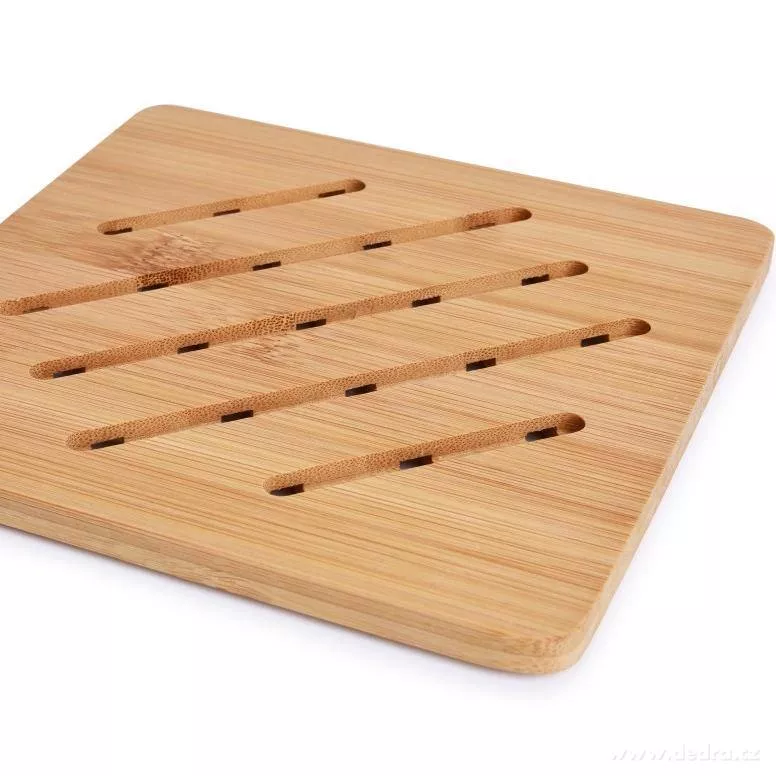 BAMBUSOVÝ PODHRNCOVNÍK, podložka pod horké nádobí GoEco®