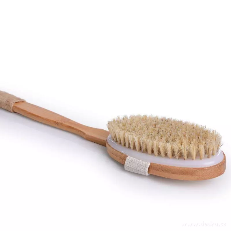 KARTÁČ na mytí s odnímatelnou rukojetí z bambusu GoEco®