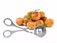KOULOTLAČKA kleště na na masové, cukrářské a vegetariánské kuličky
