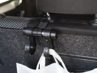 Podržtaška do auta 2v1, praktický věšák na sedadlo se dvěma háčky