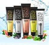 Přírodní zubní pasta BLACK & SILVER s ionty stříbra, aktivním uhlím z bambusu a mátovou silicí, DEDRA DENT