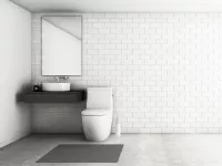 WC designová štětka, volně stojící