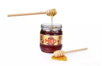 2 ks medolžička na med z bukového dřeva GoEco®