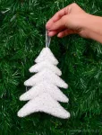 20 cm velký stromek, se třpytkami a duhovými lametkami