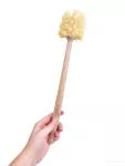 34 cm WC ŠTĚTKA dřevěná se štětinami z přírodních sisalových vláken