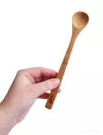 6 ks bambusové dlouhé lžičky GoEco®, 19 cm