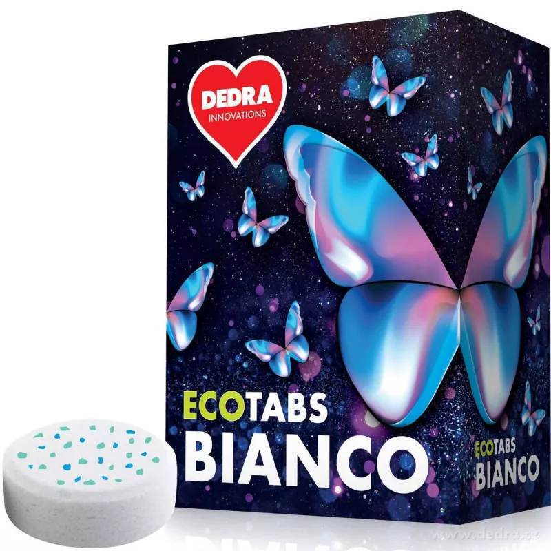 EKO TABLETY na bílé prádlo ECOTABS BIANCO Dedra