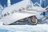 Ochranná plachta/potah na kolo, moped či skútr