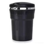 Popelník do auta s LED osvětlením s víkem