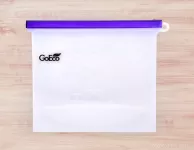 1000 ml DOŽIVOTNÍ SILISÁČEK opakovatelně použitelný silikonový sáček na potraviny GoEco®
