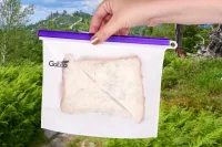 1000 ml DOŽIVOTNÍ SILISÁČEK opakovatelně použitelný silikonový sáček na potraviny GoEco®