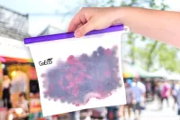 1000 ml DOŽIVOTNÍ SILISÁČEK opakovatelně použitelný silikonový sáček na potraviny GoEco®