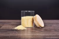 Skleněná dóza s bambusovým víkem BAMBOO & BOROSIL GLASS GoEco®
