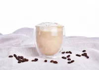 250 ml dvoustěnná TERMO sklenice BOROSIL DOUBLE-GLASS