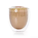 250 ml dvoustěnná TERMO sklenice BOROSIL DOUBLE-GLASS