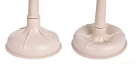 Zvon na odpady s rukojetí z bukového dřeva NATURAL LOOK, 43 cm