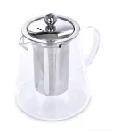950 ml skleněná konvice s nerezovým sítkem, BOROSIL GLASS