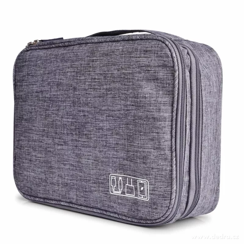 Dvoupatrové pouzdro na kabely a elektroniku FC TRAVELLER ORGANIZER