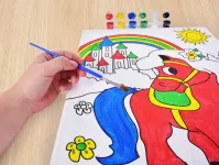 Obrázek na rámu "vymaluj si sám"