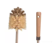 WC štětka volně stojící s rukojetí z bukového dřeva NATURAL LOOK
