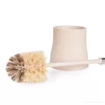 WC štětka volně stojící s rukojetí z bukového dřeva NATURAL LOOK