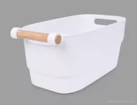 27 cm Elegantní organizér s bambusovým madlem