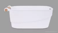 27 cm Elegantní organizér s bambusovým madlem