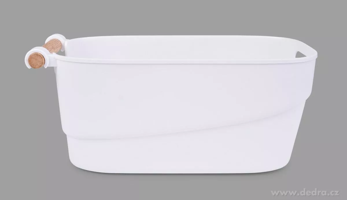 27 cm Elegantní organizér s bambusovým madlem