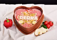 30 cm DORTOVÁ rozkládací forma SRDCE, BIOPAN® GOLD