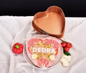 30 cm DORTOVÁ rozkládací forma SRDCE, BIOPAN® GOLD