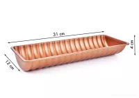 31 cm SRNČÍ HŘBET, tradiční forma, objem 1000 ml, BIOPAN® GOLD