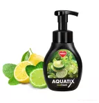Aktivní EKO pěna na ruční mytí nádobí AQUATIX bergamot & lemon
