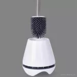 Silikonová kulatá "doživotní" WC štětka, snadno omyvatelná, GoEco®