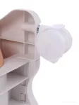 TRIO REGAL třípatrový regál, se 3 hlubokými barevnými boxy