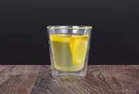 230 ml dvoustěnná TERMO sklenice BOROSIL DOUBLE-GLASS