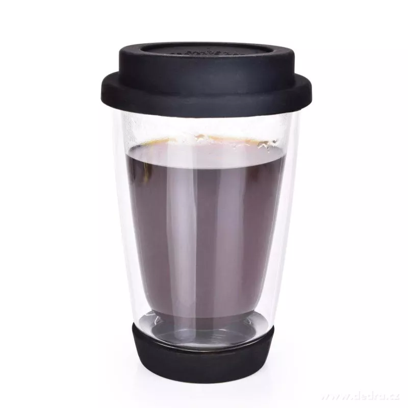 340 ml dvoustěnný skleněný termo hrnek BOROSIL KELIMERO®