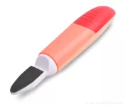 Nehtopilník 3v1 bateriový pilník a leštička lososový