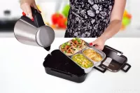 3v1 NEREZ JÍDLOTRANSPORTÉR, BENTO BOX na přenášení jídla