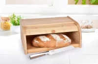 40 cm BAMBUSOVÝ CHLEBNÍK s roletkovým víkem GoEco®