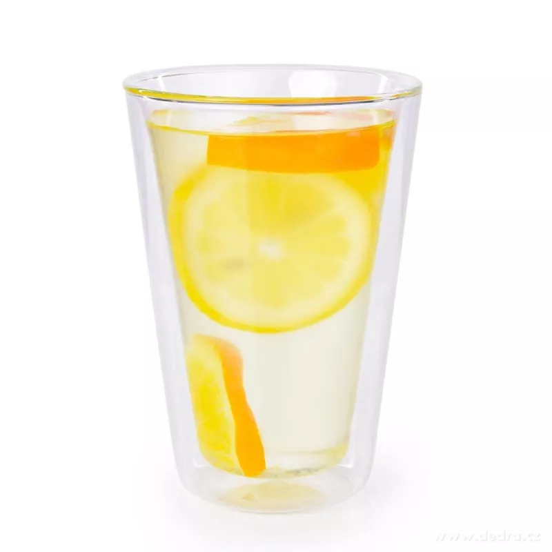 400 ml dvoustěnná TERMO sklenice BOROSIL