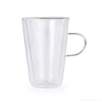 400 ml dvoustěnný TERMO hrnek BOROSIL DOUBLE-GLASS