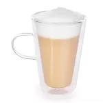 400 ml dvoustěnný TERMO hrnek BOROSIL DOUBLE-GLASS