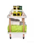 Multifunkční stabilní pojízdný vozík MULTI-TROLLEY 2 patrový