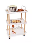 Multifunkční stabilní pojízdný vozík MULTI-TROLLEY 3 patrový