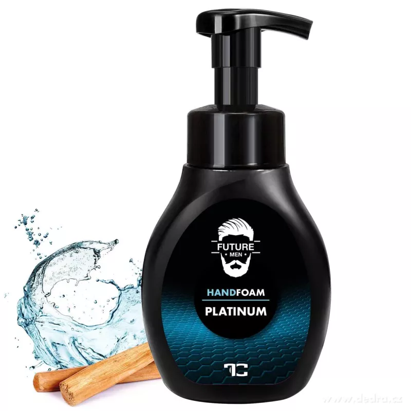 Pěnové mýdlo na ruce i tělo PLATINUM
